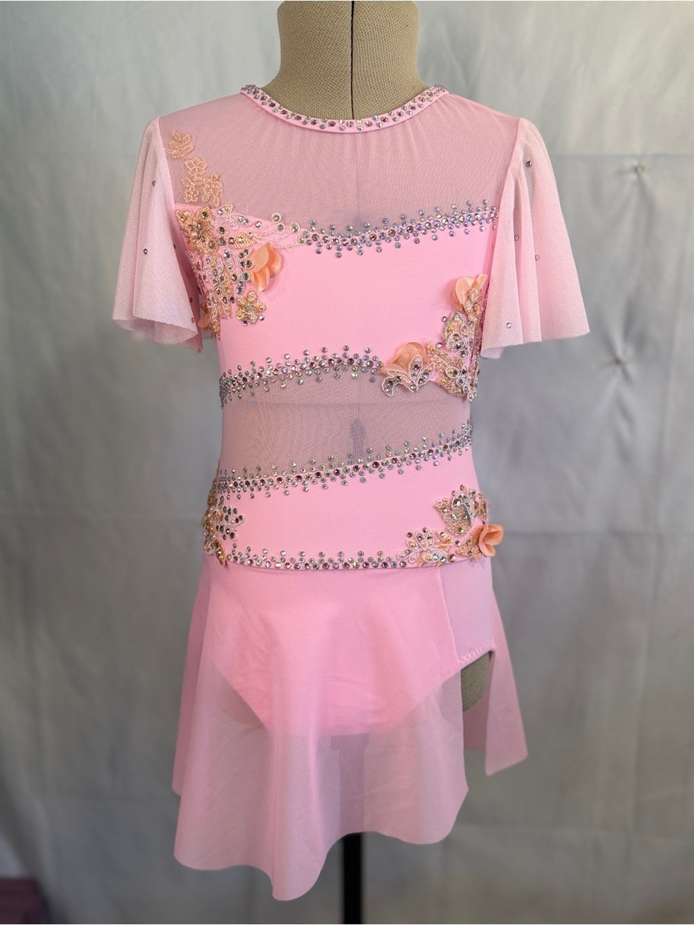 Lyrical solo costume, child size 8, brand new